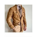 Suede Multi-pocket Autumn And Winter Jacket