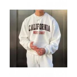 Men's Retro California Oversized Sweatshirt