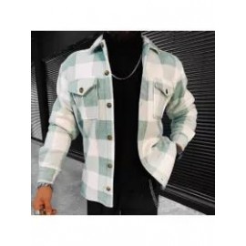 Checkerboard Long-sleeved Shirt/jacket
