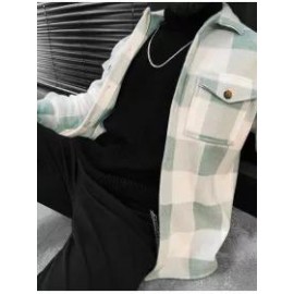 Checkerboard Long-sleeved Shirt/jacket
