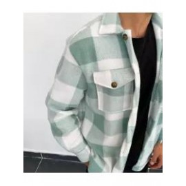 Checkerboard Long-sleeved Shirt/jacket