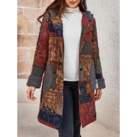 Ladies Casual Ethnic Printed Cotton Clothing