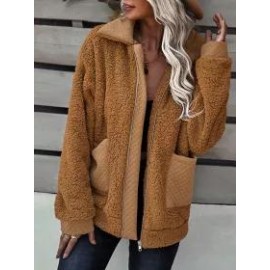 Fall/Winter Solid Color Casual Jacket