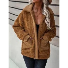 Fall/Winter Solid Color Casual Jacket