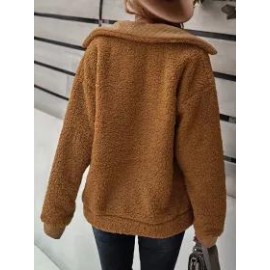 Fall/Winter Solid Color Casual Jacket