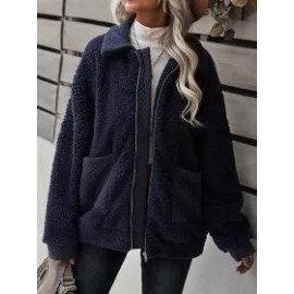 Fall/Winter Solid Color Casual Jacket
