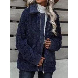 Fall/Winter Solid Color Casual Jacket