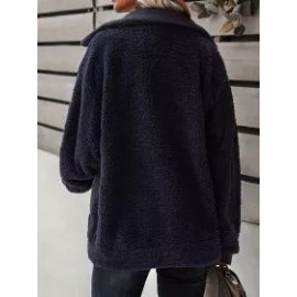 Fall/Winter Solid Color Casual Jacket