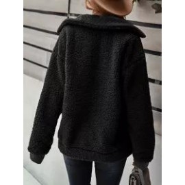 Fall/Winter Solid Color Casual Jacket