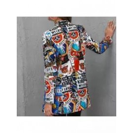 Fashion Letter Print Blazer