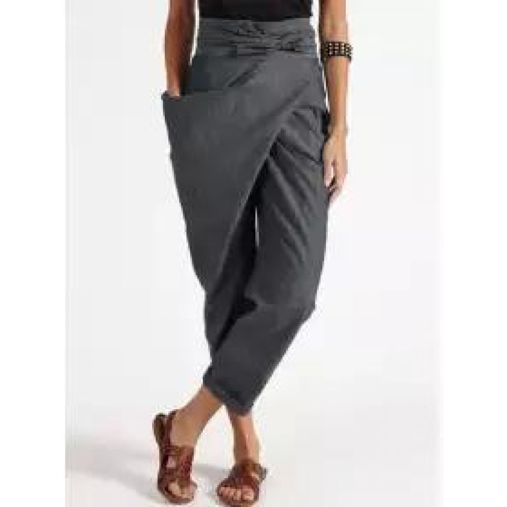 Women's Asymmetry Lace-Up Pants Women's Asymmetry Lace-Up Pants