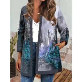 Women's Daily Autumn / Fall Winter Regular Cardigan