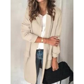 Plain Pocket Casual Blazer
