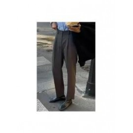 Vintage British Wide Leg Straight Trousers