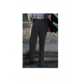 Vintage British Wide Leg Straight Trousers