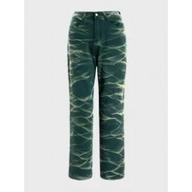 Denim Shift Color-Block Pants