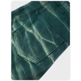 Denim Shift Color-Block Pants