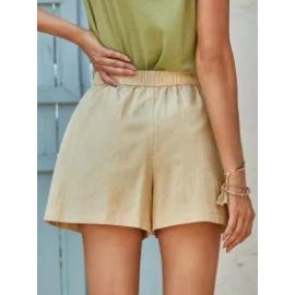 Womens floral print casual shorts