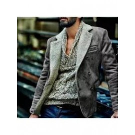 Men's Outdoor Retro Fur Thermal Jacket