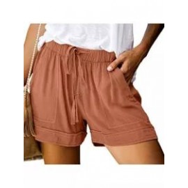 Elegant Casual Beach Straight Shorts