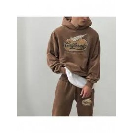 Retro Men's Califoria Casual Hoodie