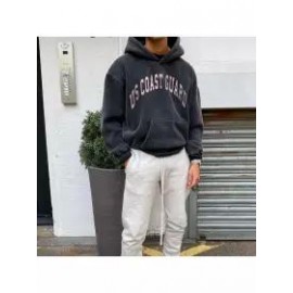 Men's Us Coast Guard Bow Retro Hoodie
