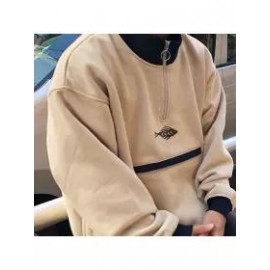 Men's Retro Polos Zipper Sweater