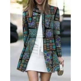 Casual Loose Vintage Wool Cardigan Jacket