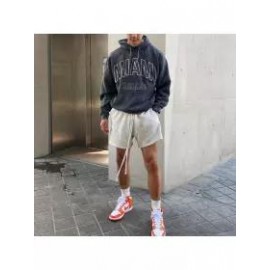 Vintage MIAMI Arch Print Hoodie