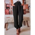 Casual Comfort Drawstring Harem Pants
