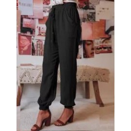Casual Comfort Drawstring Harem Pants