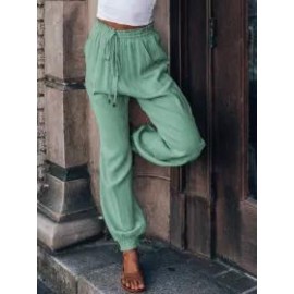 Casual Comfort Drawstring Harem Pants