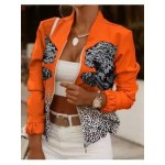 Fashion Cardigan Printed Ladies Jacket