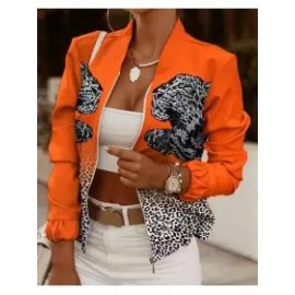 Fashion Cardigan Printed Ladies Jacket