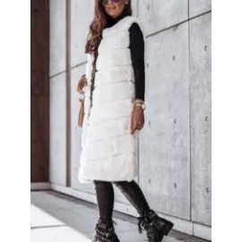 Autumn and Winter Fur Vest Coat