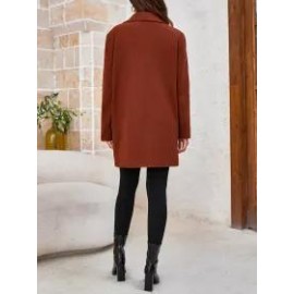Women's Solid Color Coat