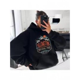 YELLOWSTONE NATIONAL PARK Casual Hoodie