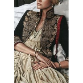 Ladies Vintage Embroidered Blazer