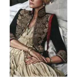 Ladies Vintage Embroidered Blazer