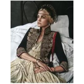 Ladies Vintage Embroidered Blazer