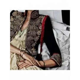 Ladies Vintage Embroidered Blazer