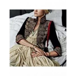 Ladies Vintage Embroidered Blazer