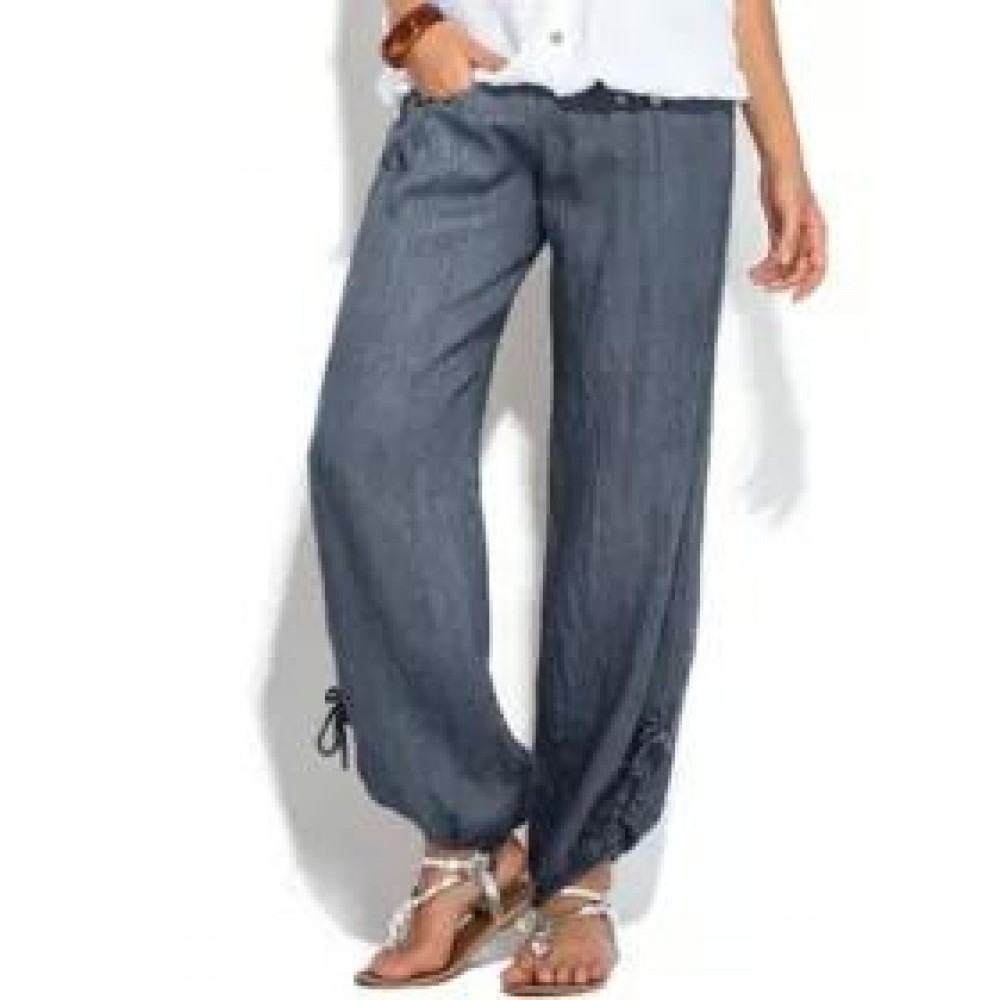 Fashionable High-waisted Pants