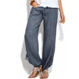Fashionable High-waisted Pants