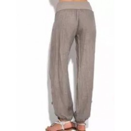 Fashionable High-waisted Pants