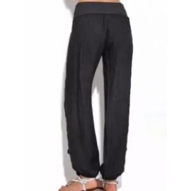 Fashionable High-waisted Pants