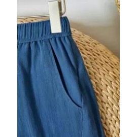 Womens casual denim shorts