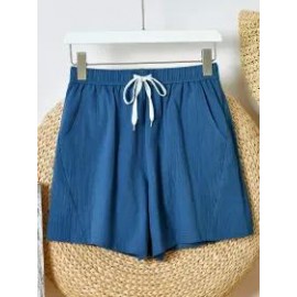 Womens casual denim shorts