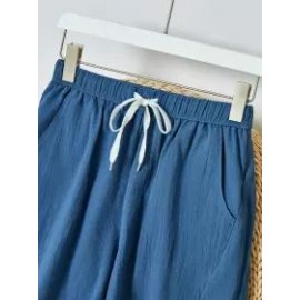 Womens casual denim shorts