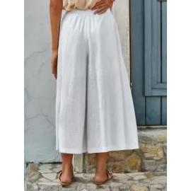 Womens floral print trousers